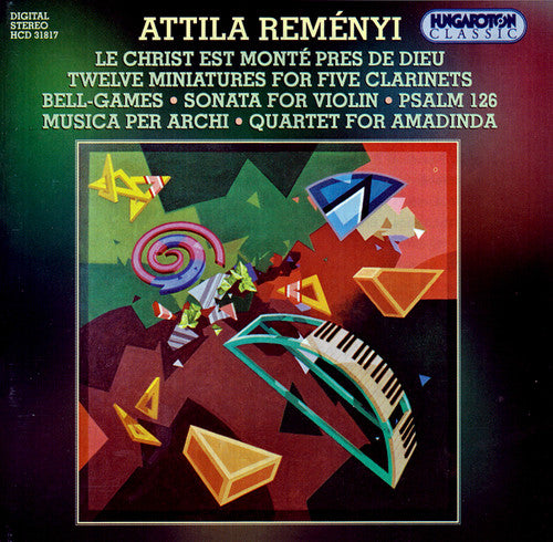 the album cover for Attila Remenyi & Gyongyi / Jusztin Et Al - Le Christ Est Monte Pres de Dieu