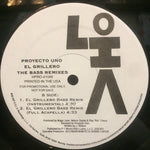 Proyecto Uno : El Grillero (The Bass Remixes) (12", Promo)