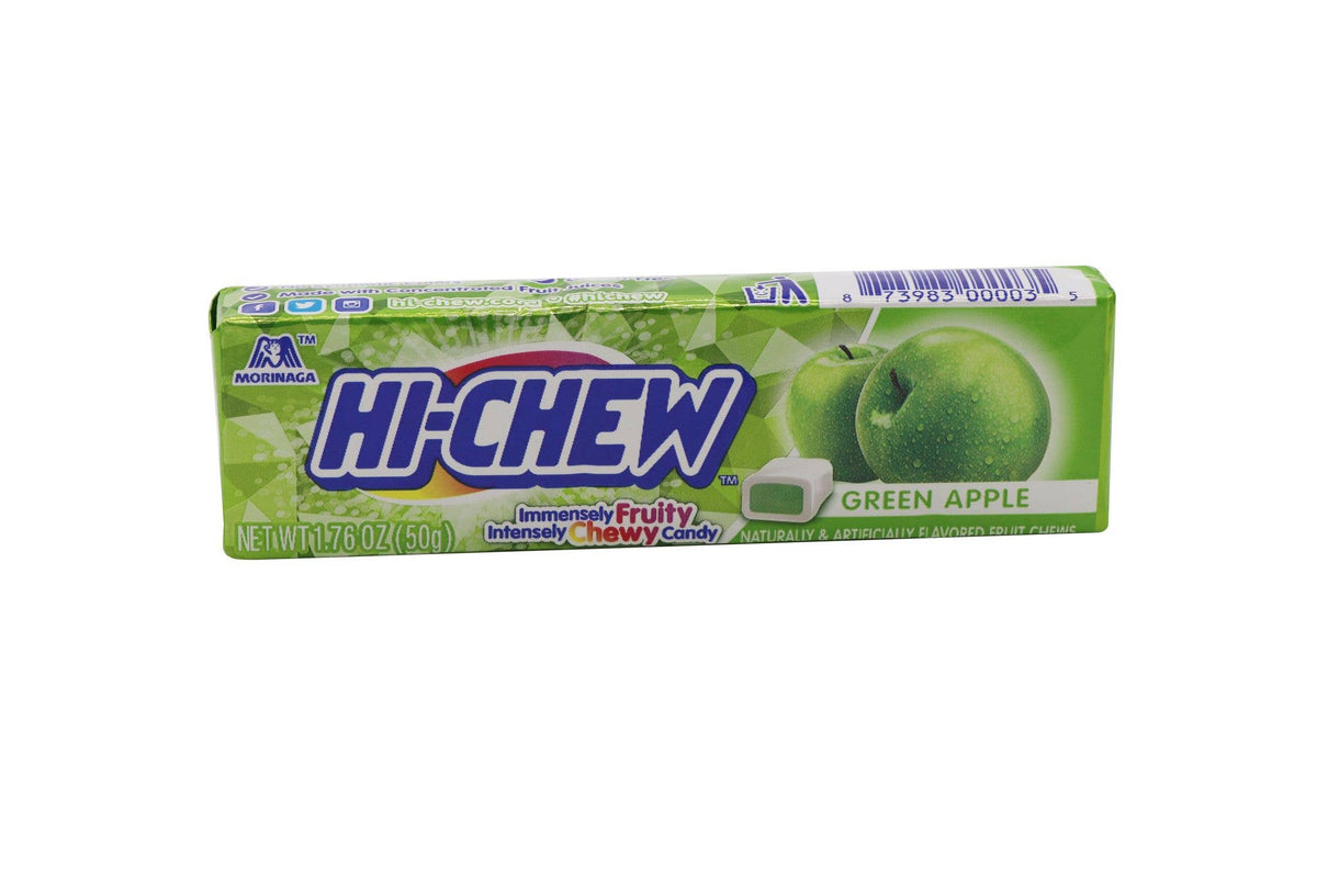 Hi-Chew Candy Green Apple Flavored, 15ct