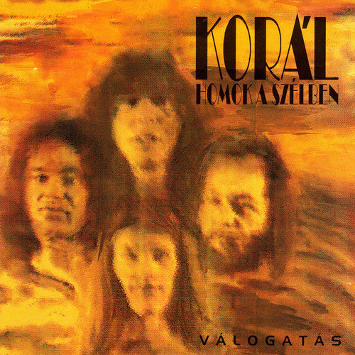 the album cover for Koral - Homok a Szelben