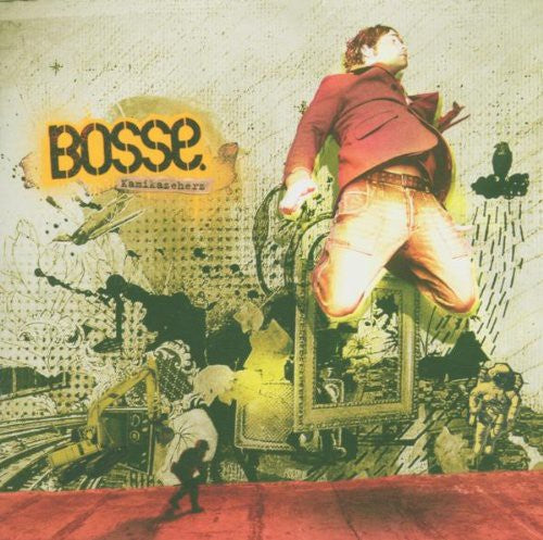 the album cover for Bosse - Kamikazeherz