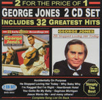 ジョージ・ジョーンズ - 32 Greatest Hits (CD)