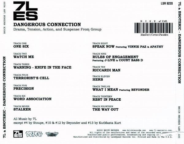 7L & Esoteric : Dangerous Connection (CD, Album)