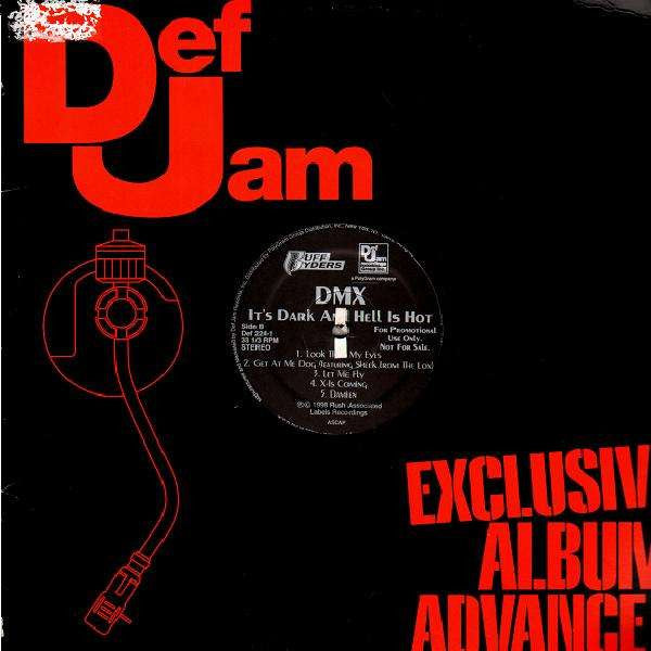 DMX : It's Dark And Hell Is Hot (2xLP, Advance, Album, Promo, Cle)