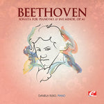 the album cover for Beethoven - Sonata for Piano 27 in E minor