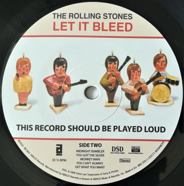 Rolling Stones* : Let It Bleed (LP, Album, RE, RM, Pal)