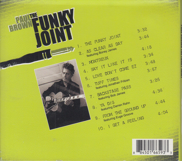 Paul Brown : The Funky Joint (CD, Album, Gre)
