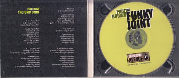 Paul Brown : The Funky Joint (CD, Album, Gre)