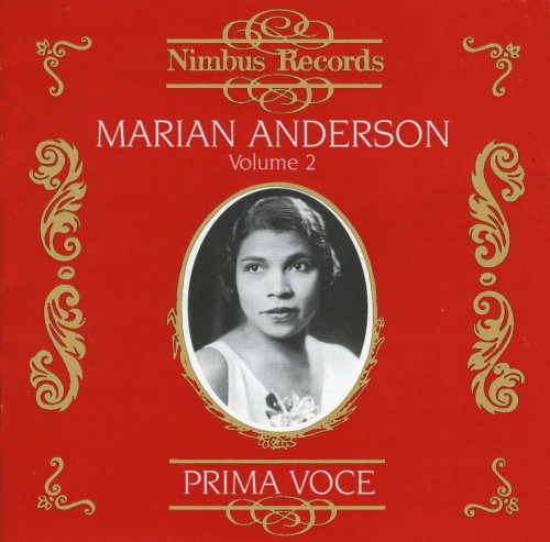 the album cover for Marian Anderson - Marian Anderson 2