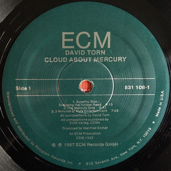 David Torn : Cloud About Mercury (LP, Album)