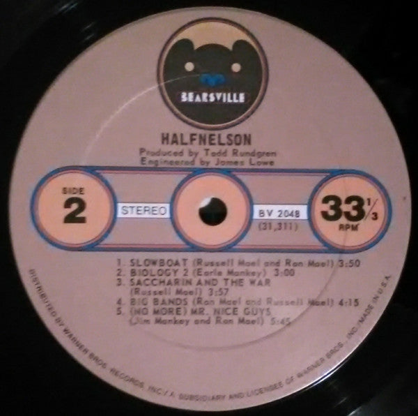 Halfnelson : Halfnelson (LP, Album)