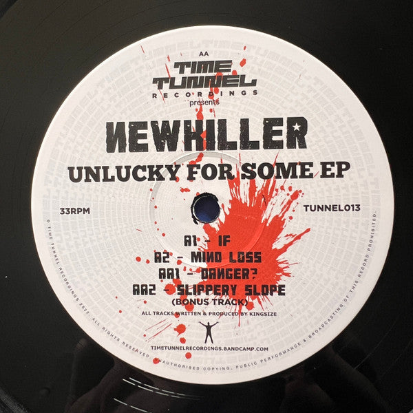 NewKiller : Unlucky For Some EP (12", EP)