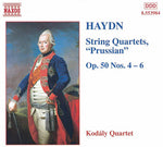 the album cover for Kodaly Quartet - String Quartets Prussian
