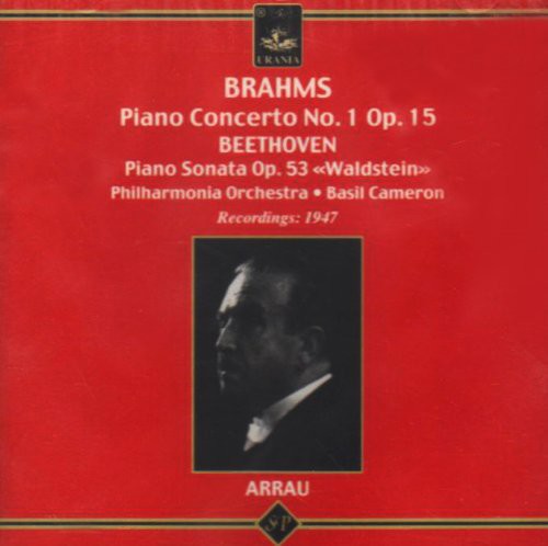 the album cover for Claudio Arrau - Piano Cto 1 Op 15