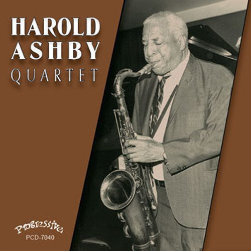 the album cover for Harold Ashby - Harold Ashby Quartet
