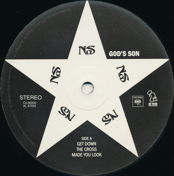 Nasir Jones : God's Son (2xLP, Album)