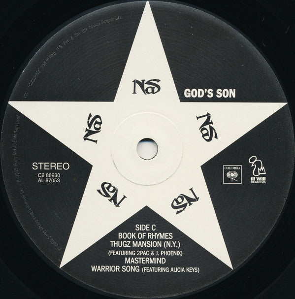 Nasir Jones : God's Son (2xLP, Album)