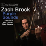 the album cover for Zach Brock Quartet - Purple Sounds