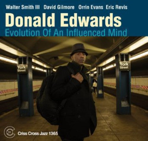 the album cover for Donald Edwards Quintet - Evolution of An Influenced Mind