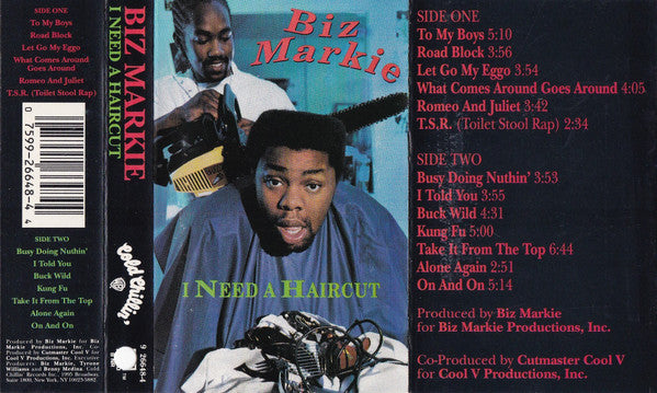 Biz Markie : I Need A Haircut (Cass, Album)
