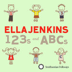 the album cover for Ella Jenkins - 123S & Abcs