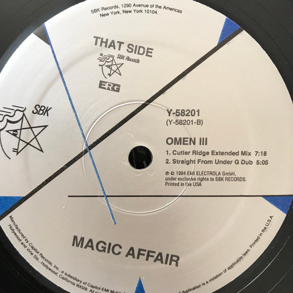 Magic Affair : Omen III (12")