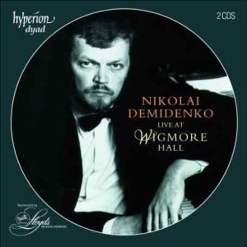 the album cover for NIKOLAI DEMIDENKO - Live at Wigmore Hall