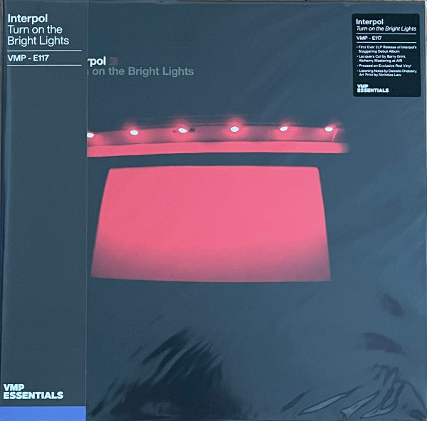 Interpol : Turn On The Bright Lights (2xLP, Album, Club, RE, RM, Red)