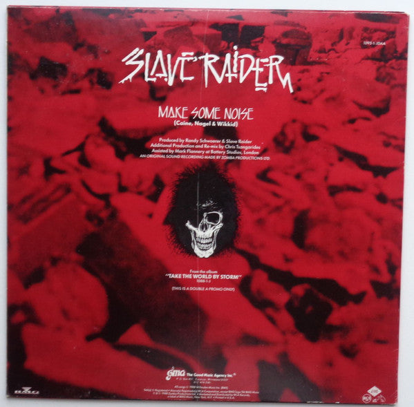 Slave Raider : Make Some Noise (12", Single, Promo)