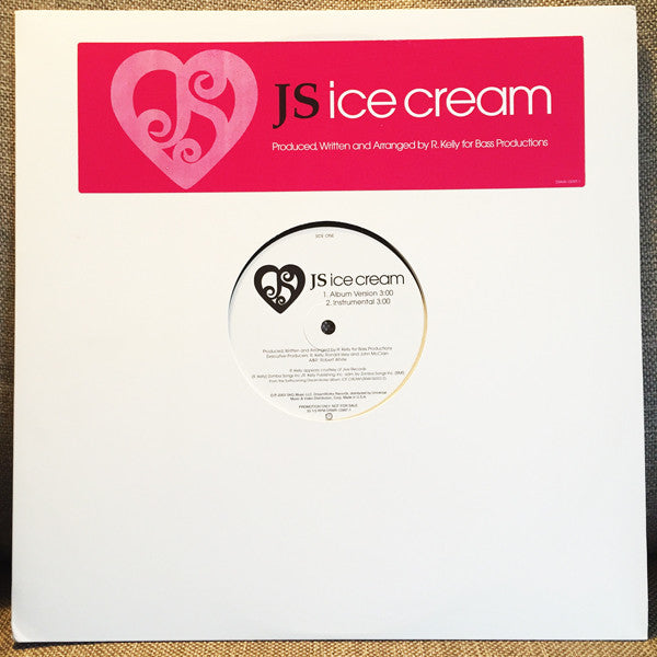 JS* : Ice Cream (12", Single, Promo)