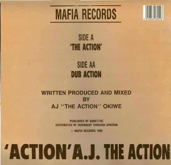 'Action' A.J. : The Action (12")