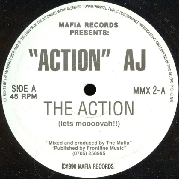'Action' A.J. : The Action (12")