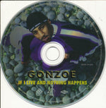 Gonzoe : If I Live And Nothing Happens (CD, Album, Promo)
