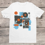 Abstract Retro TurntableMen's T-shirt
