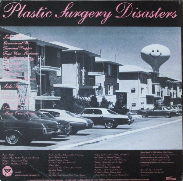 Dead Kennedys : Plastic Surgery Disasters (LP, Album)