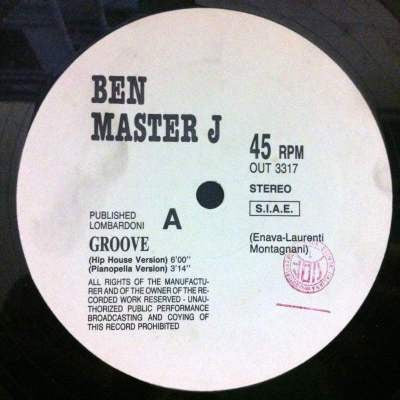 Ben Master J : Groove (12")