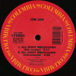 Jon Jon (6) : All Night Breakdown (12", Single)