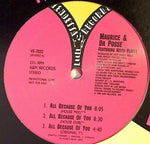Maurice* & Da Posse : All Because Of You (12", Promo)