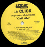 Le Click : Call Me (12", Maxi)