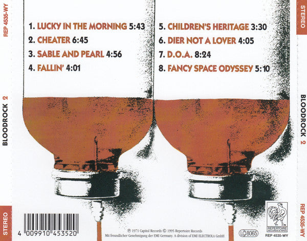 Bloodrock : Bloodrock 2 (CD, Album, RP)