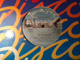 Walter Murphy : Gentle Explosion / Dance Your Face Off (12", Promo, Mon)