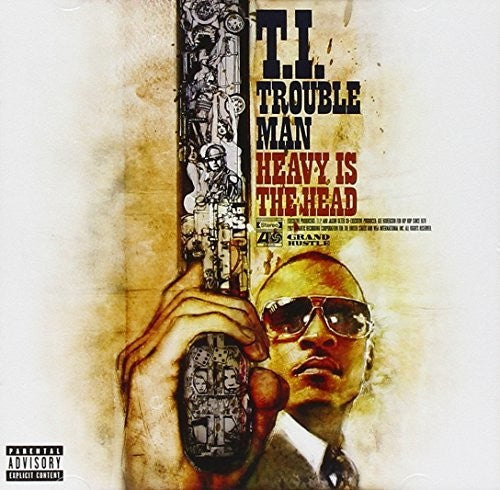 the album cover for T.I. - Trouble Man: Heavy Is the Head (Best Buy)