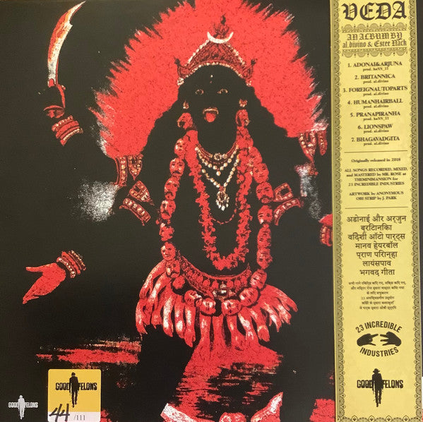 Al.divino & Estee Nack : Veda (LP, Album, Ltd, Num, RE, OBI)