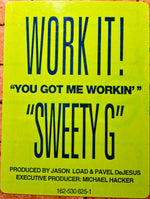 Glenn "Sweety G" Toby : You Got Me Workin' (12", Promo)