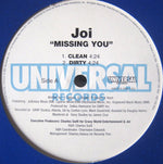 Joi (3) : Missing You (12", Promo)