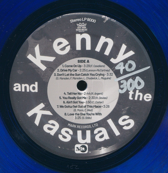 Kenny & The Kasuals : Real Live (LP, Album)