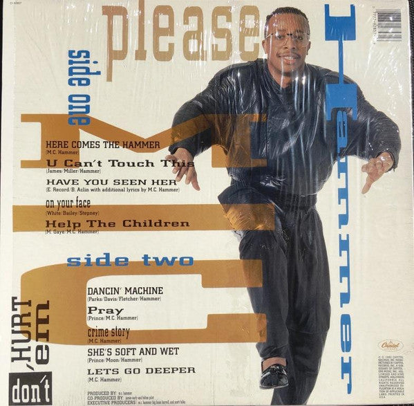 MC Hammer : Please Hammer Don't Hurt 'Em (LP, Album)