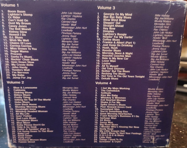 Various : 100 Blues Masters (4xCD, Comp, Box)