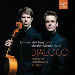 the album cover for Prokofiev / Van Der Berg / Willers - Dialogo: Music for Cello & Piano