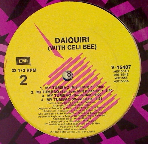Daiquiri* : My Tumbao (12")